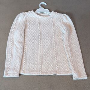 Cozy Cream Kids Sweater